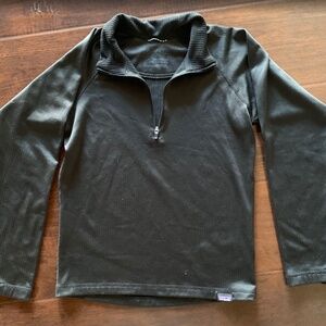 PATAGONIA 1/2 Zip Capilene Base Layer Heavyweight Sweatshirt Size Small